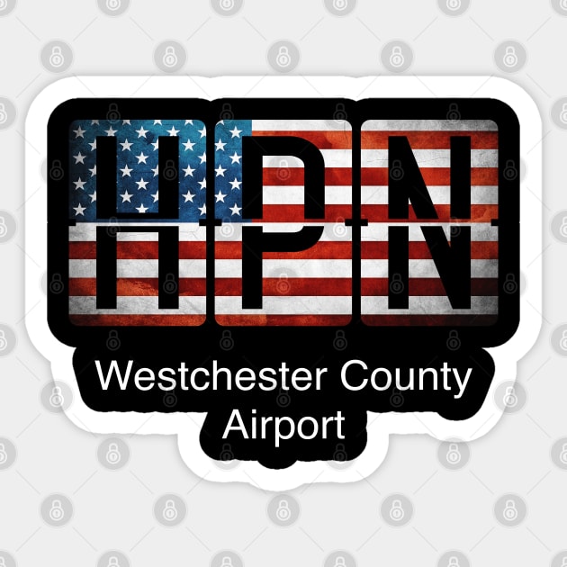 Westchester County Airport HPN Sticker by Storeology